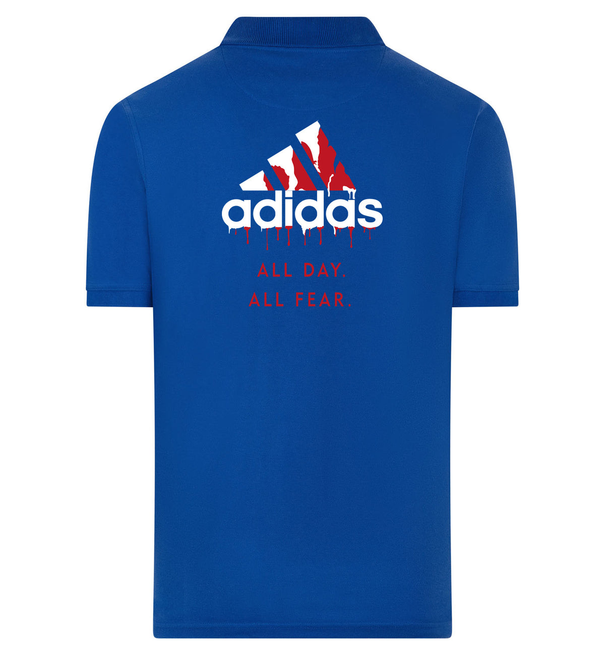Adidas All Day All Fear Polo – blauw