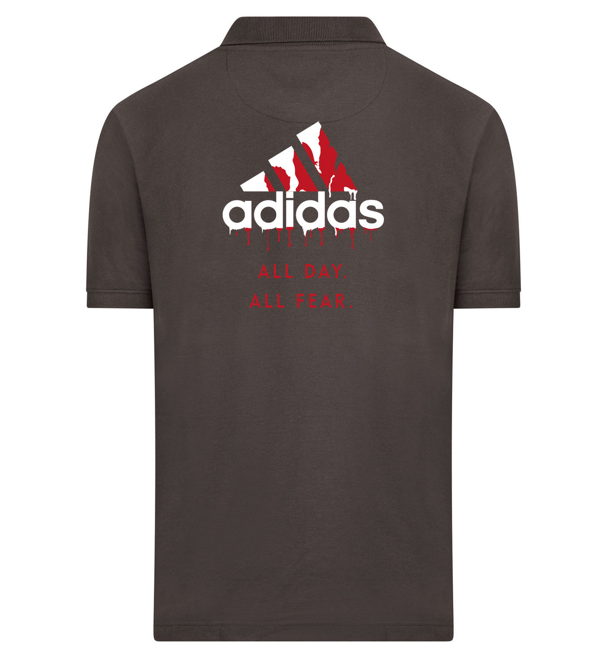 Adidas All Day All Fear Polo – grijs