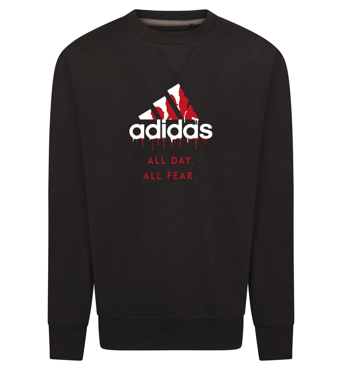 Adidas All Day All Fear Sweater – zwart