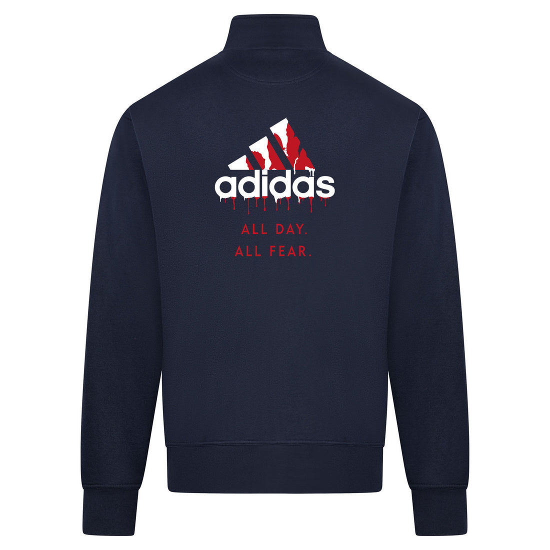Adidas All Day All Fear Sweatvest – navy – back