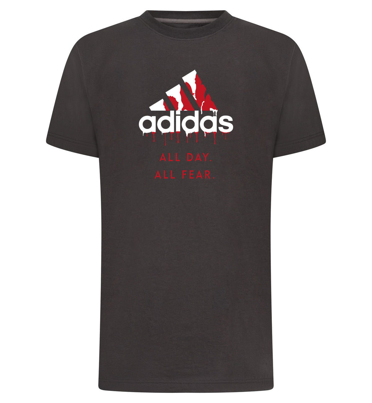 Adidas All Day All Fear T-Shirt – antraciet