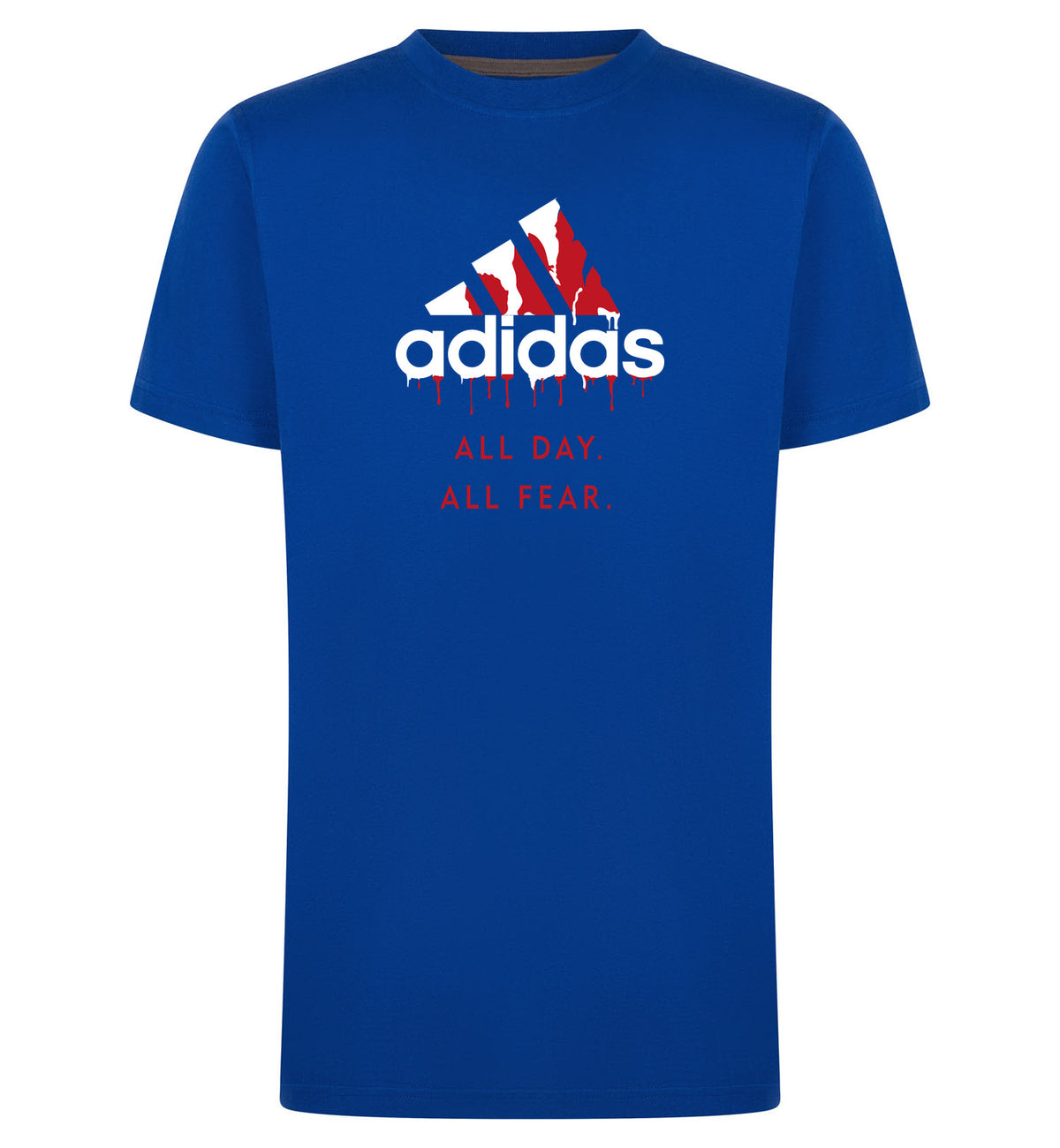 Adidas All Day All Fear T-Shirt – blauw