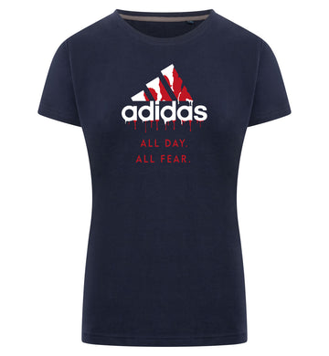 Adidas All Day All Fear T-Shirt Dames – navy