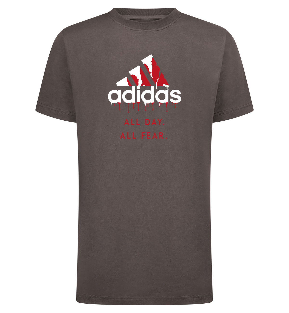 Adidas All Day All Fear T-Shirt – grijs