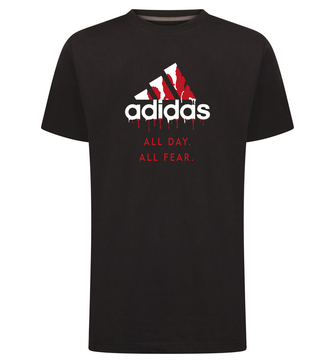 Adidas All Day All Fear T-Shirt – grijs