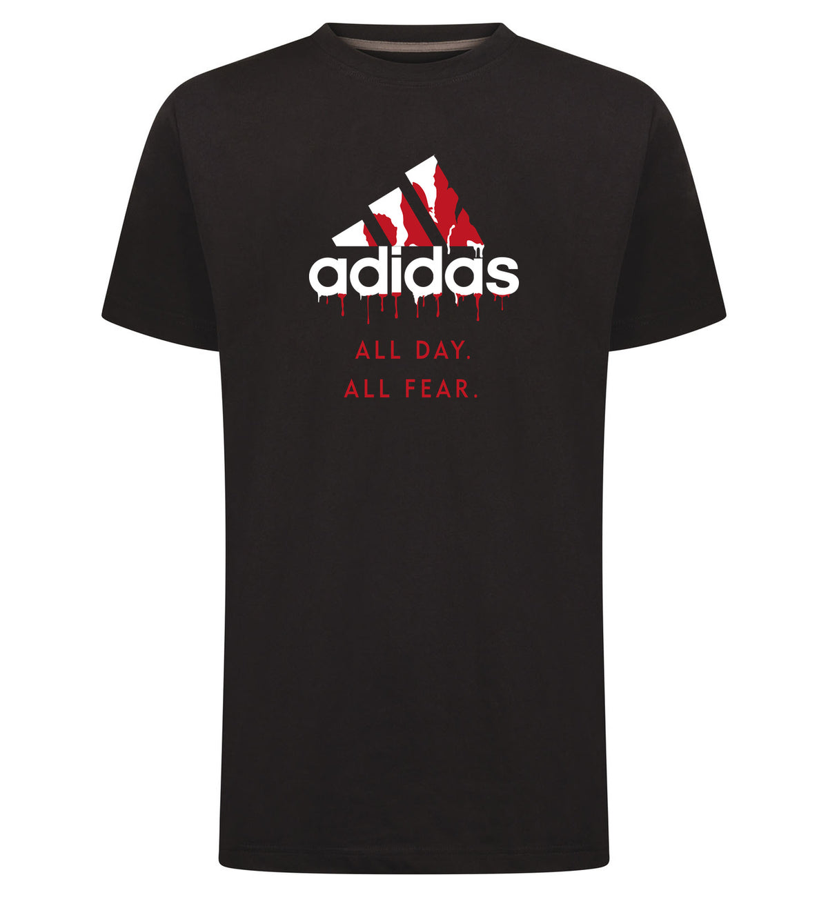 Adidas All Day All Fear T-Shirt – zwart