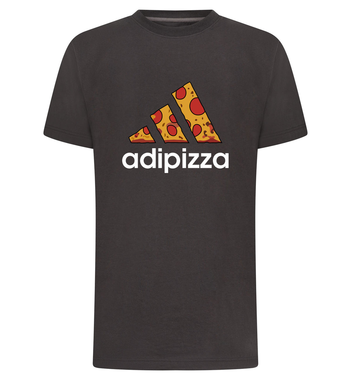 Adipizza T-Shirt – antraciet