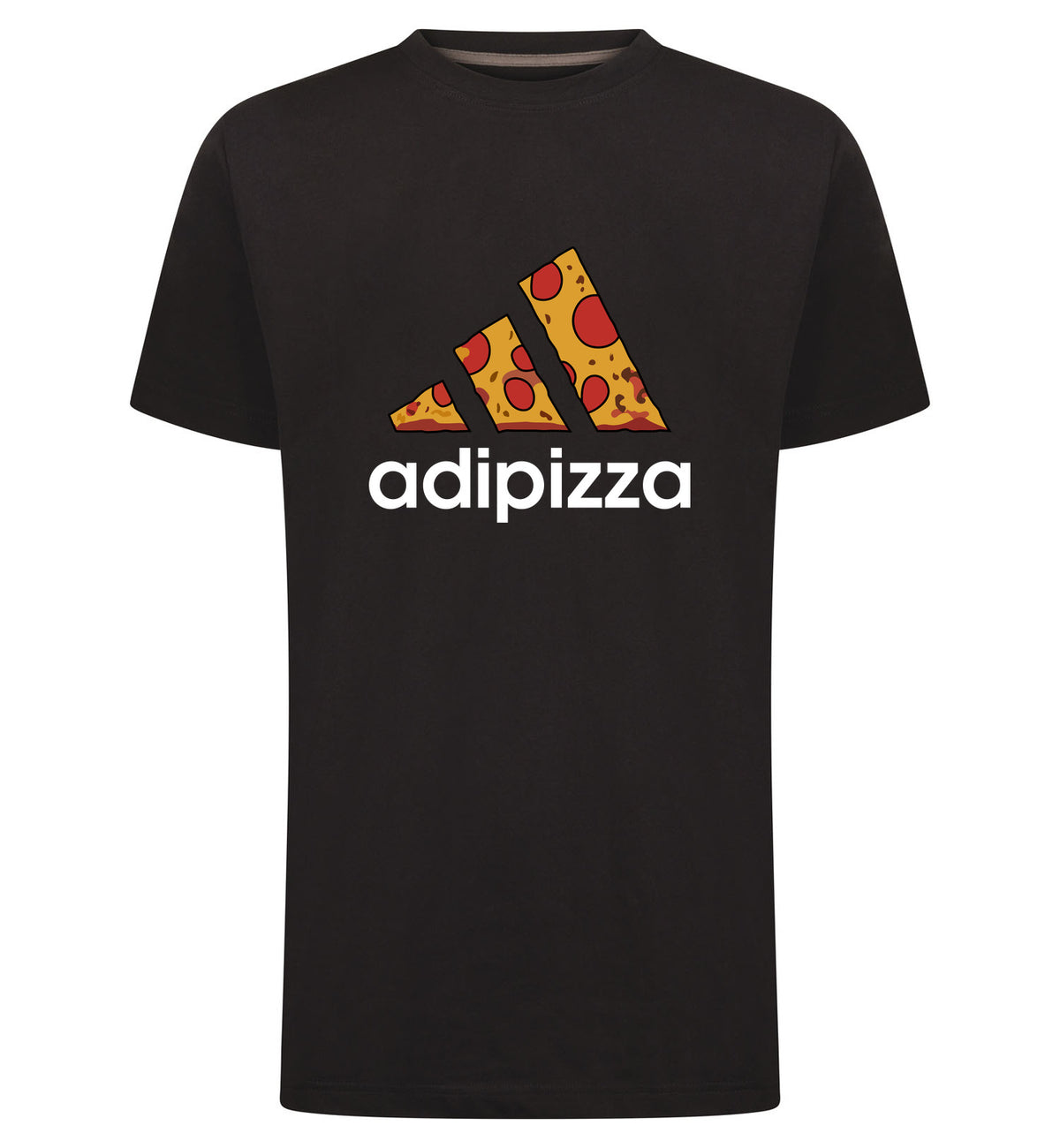 Adipizza T-Shirt – zwart