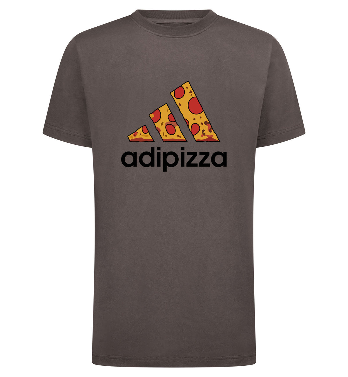 Adipizza T-Shirt – grijs