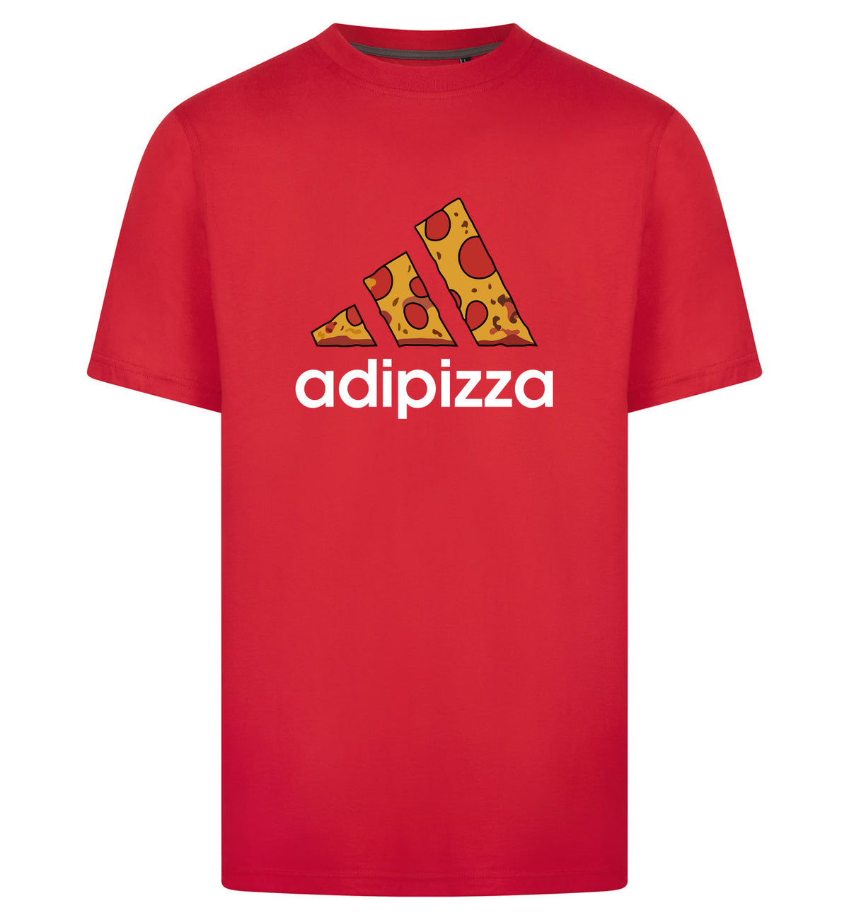 Adipizza T-Shirt – rood