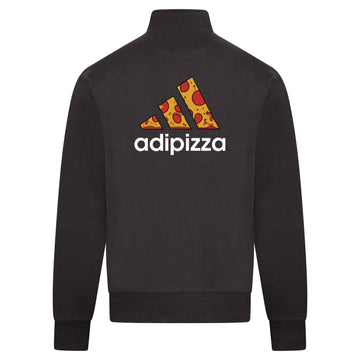 Adipizza Sweatvest – antraciet – back
