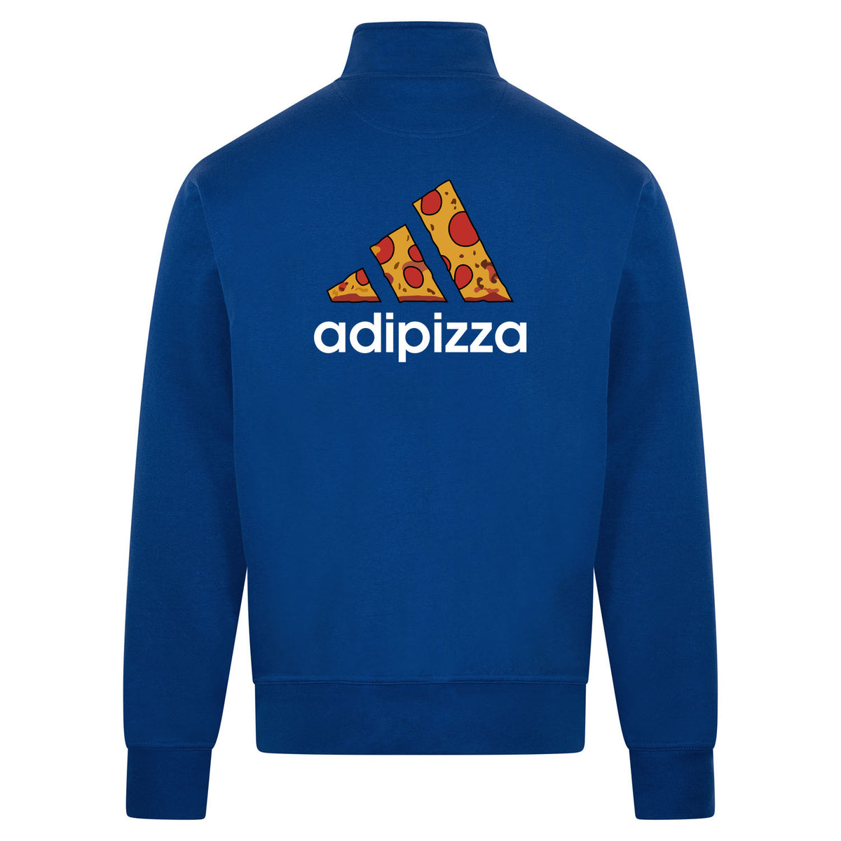 Adipizza Sweatvest – blauw – back