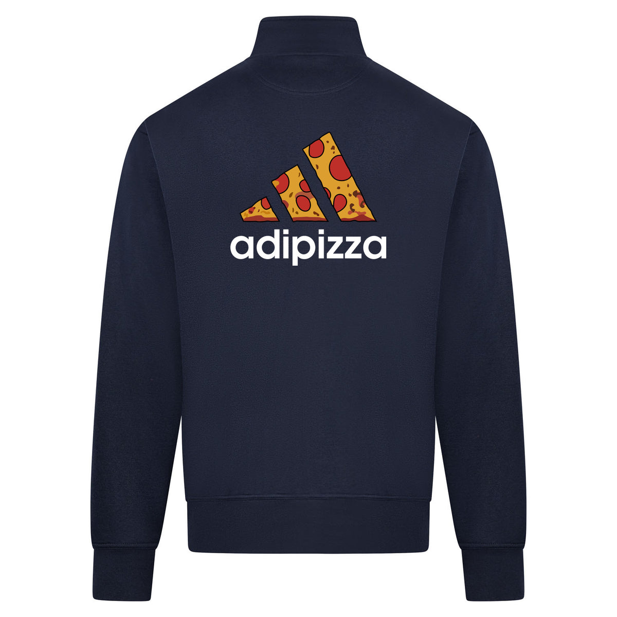 Adipizza Sweatvest – navy – back