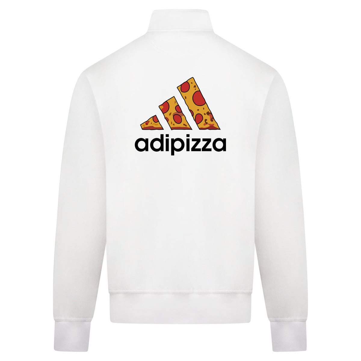 Adipizza Sweatvest – wit – back