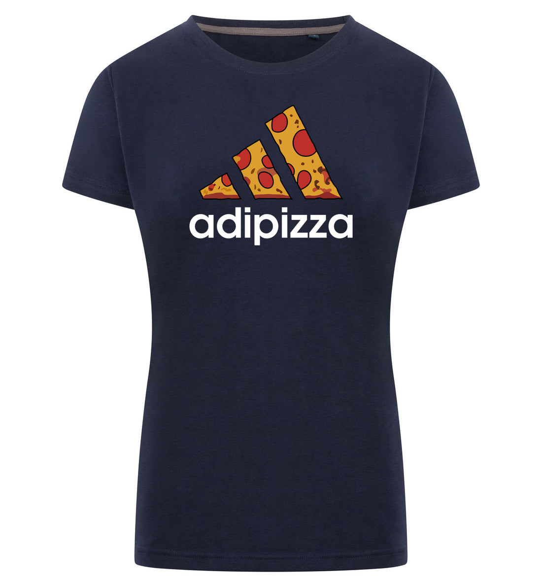 Adipizza T-Shirt Dames – antraciet