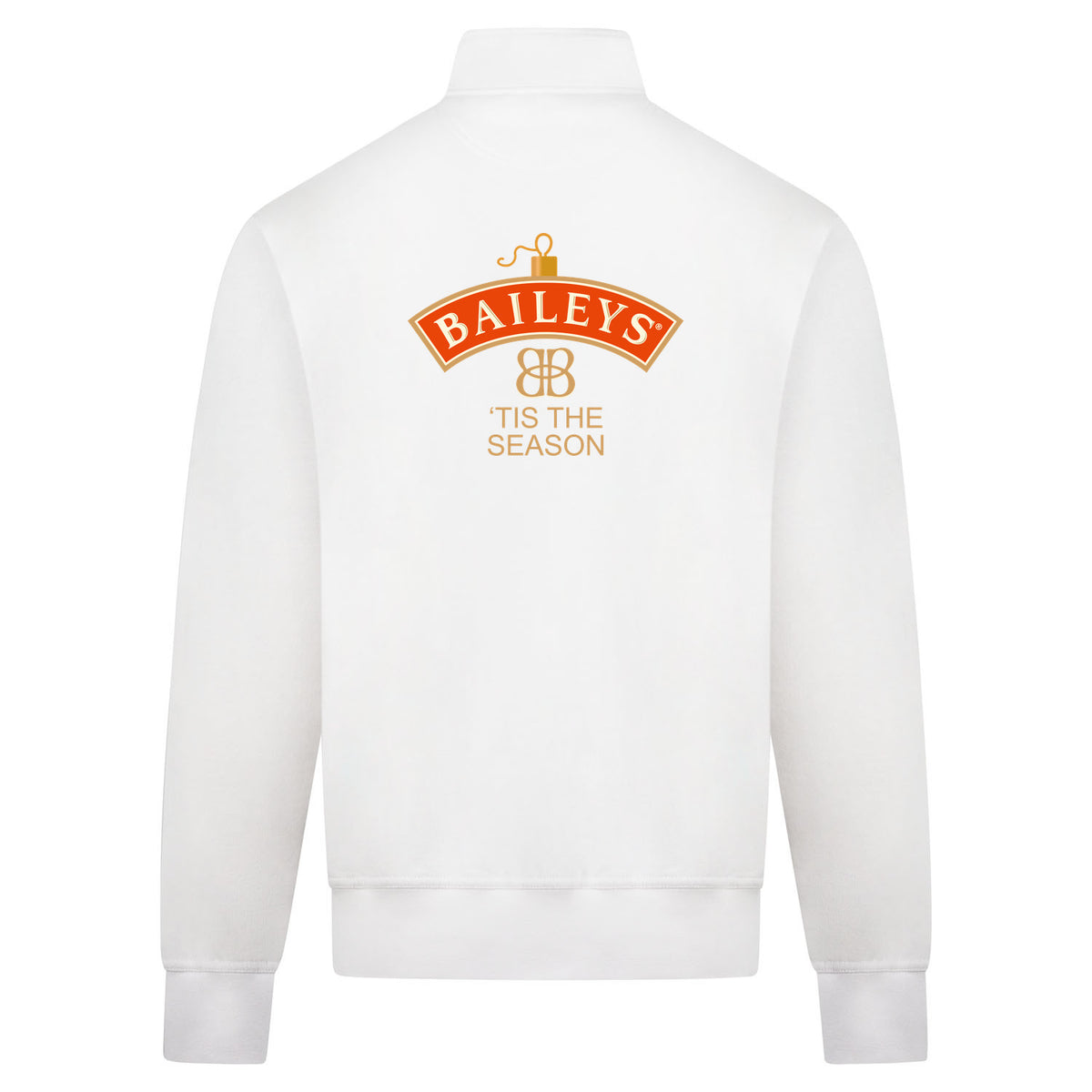 Baileys Sweatvest – wit – back