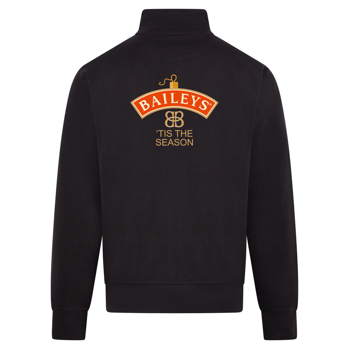 Baileys Sweatvest – zwart – back
