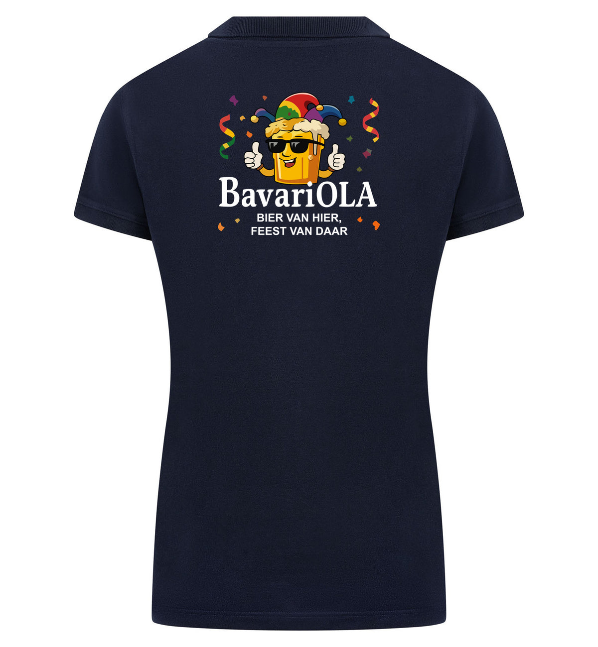 Bavariola Polo dames – navy