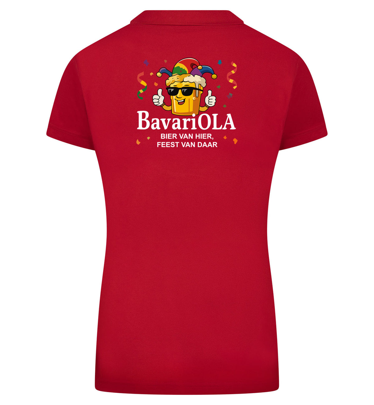 Bavariola Polo dames – rood