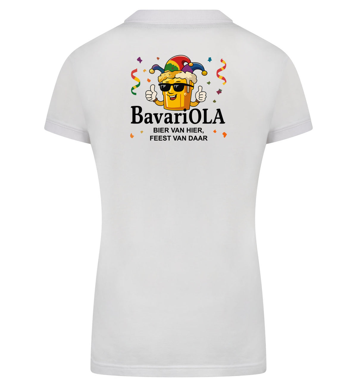 Bavariola Polo dames – wit