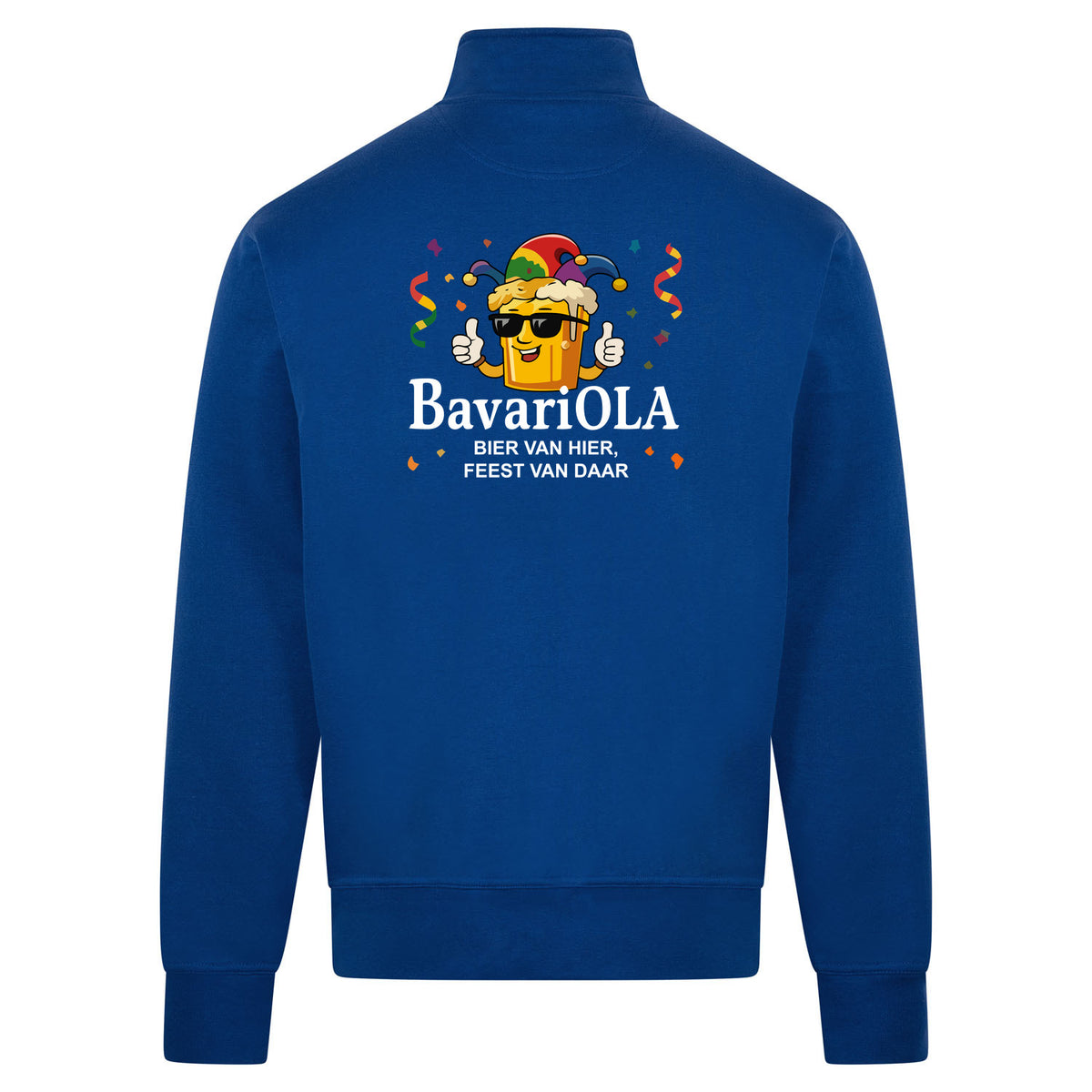 Bavariola Sweatvest – blauw – back