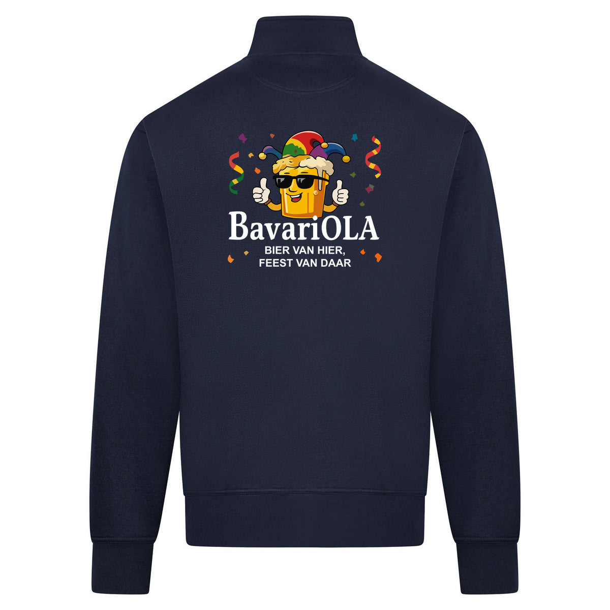 Bavariola Sweatvest – navy – back