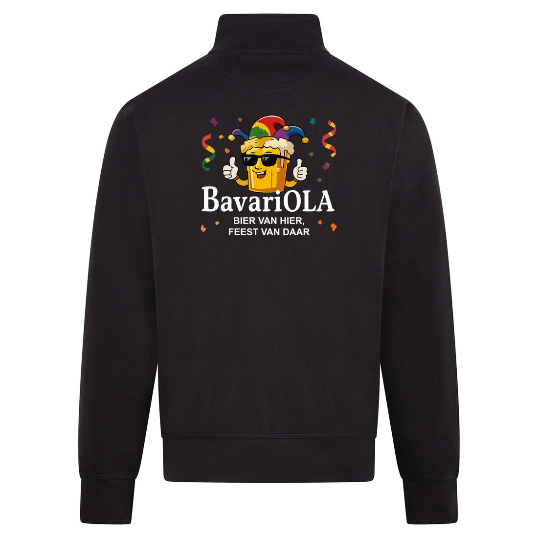 Bavariola Sweatvest – antraciet – back