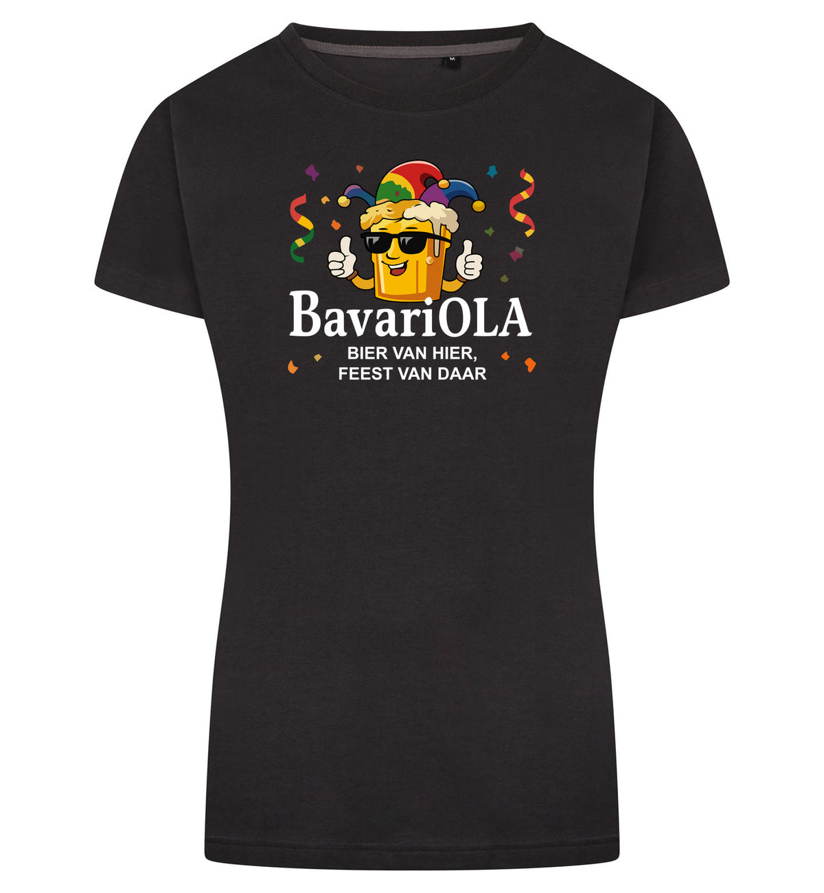 Bavariola T-Shirt Dames – antraciet