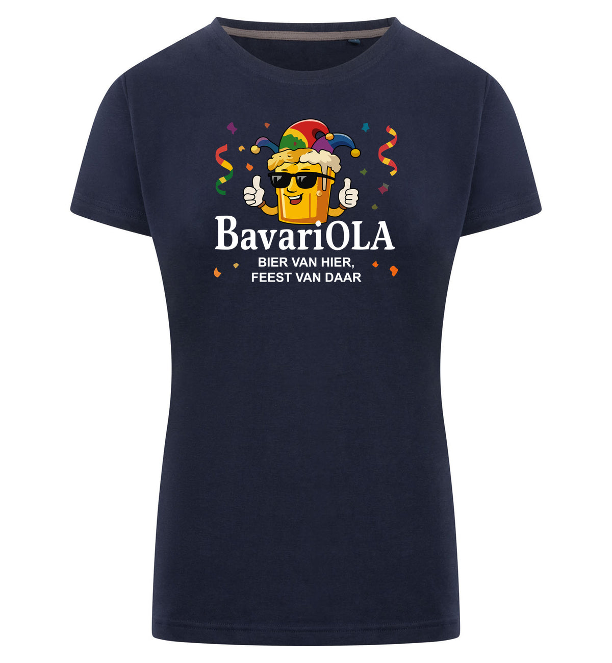 Bavariola T-Shirt Dames – navy