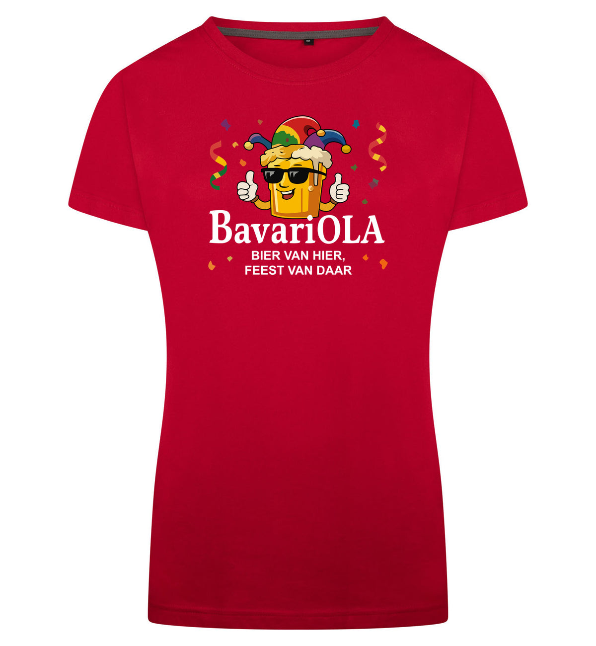 Bavariola T-Shirt Dames – rood