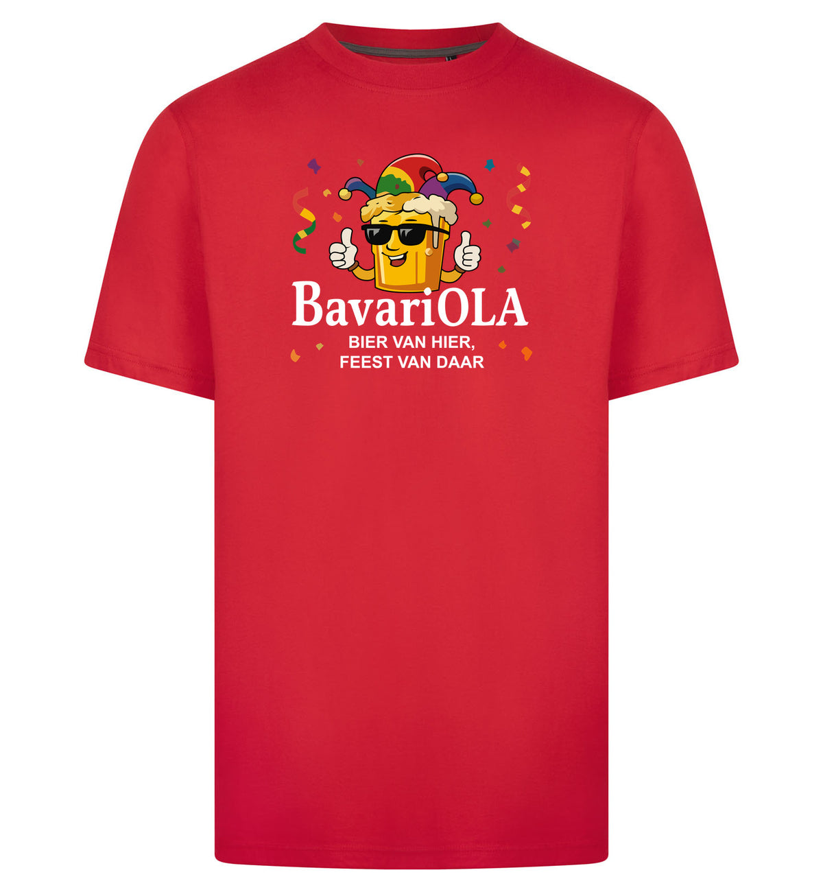 Bavariola T-Shirt – rood