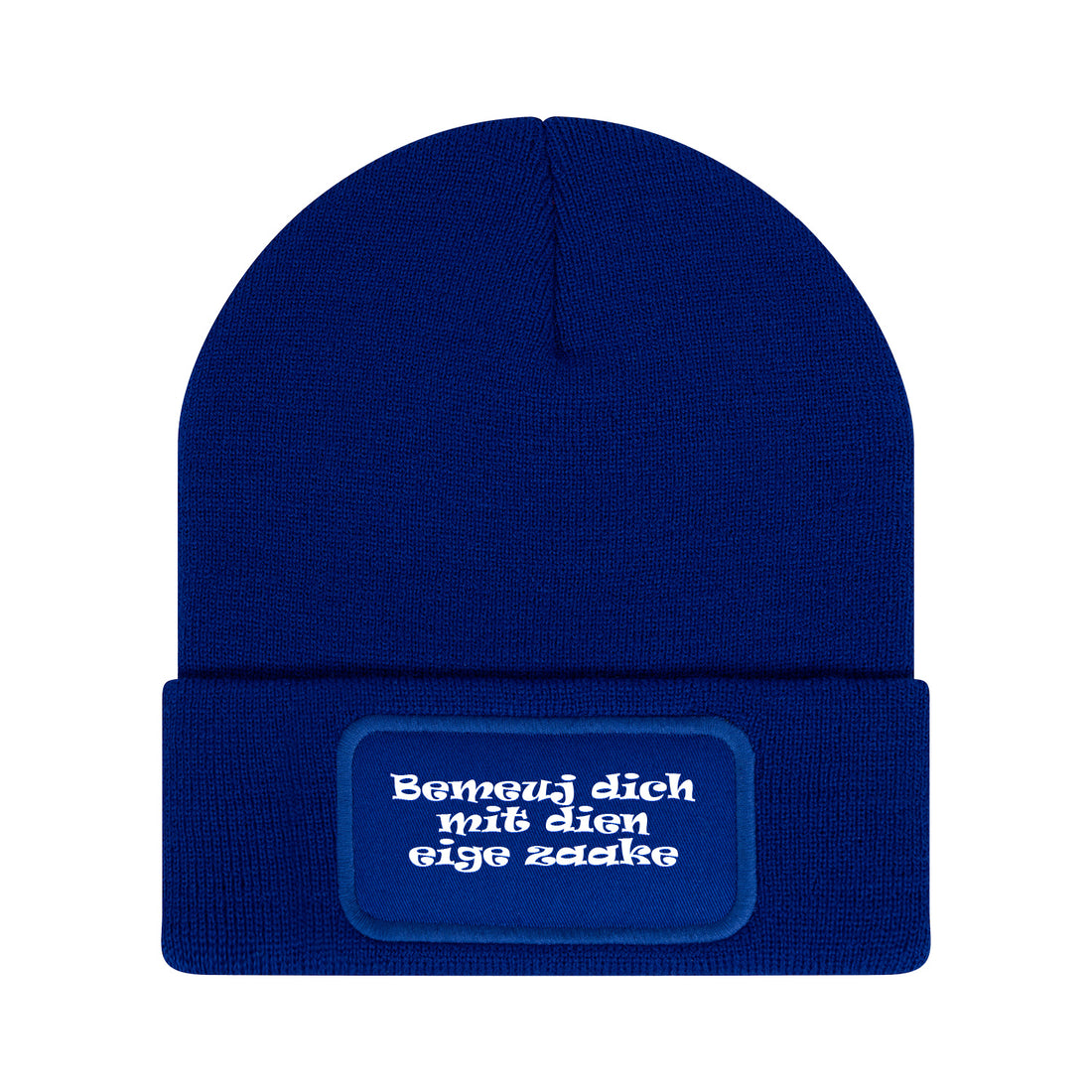 Bemeuj dich mit dien eige zaake Beanie