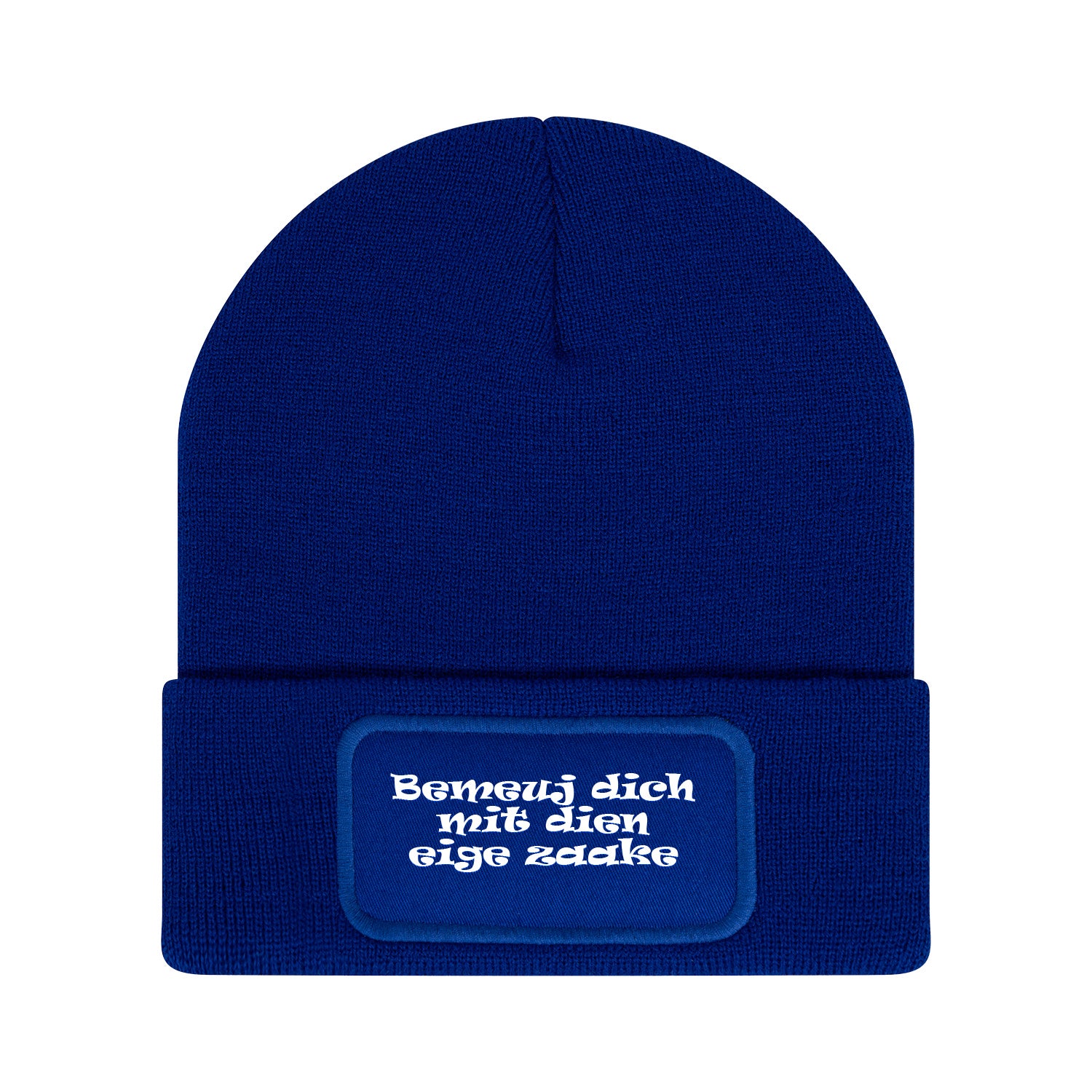 Bemeuj dich mit dien eige zaake Beanie