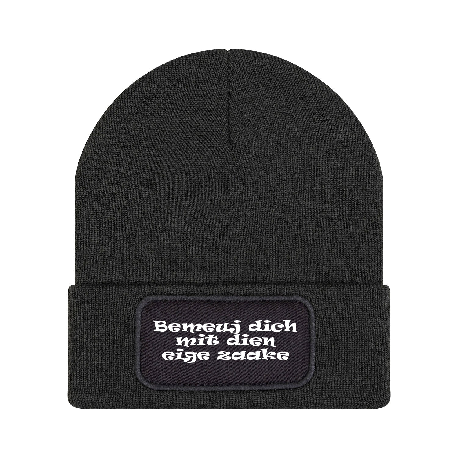 Bemeuj dich mit dien eige zaake Beanie