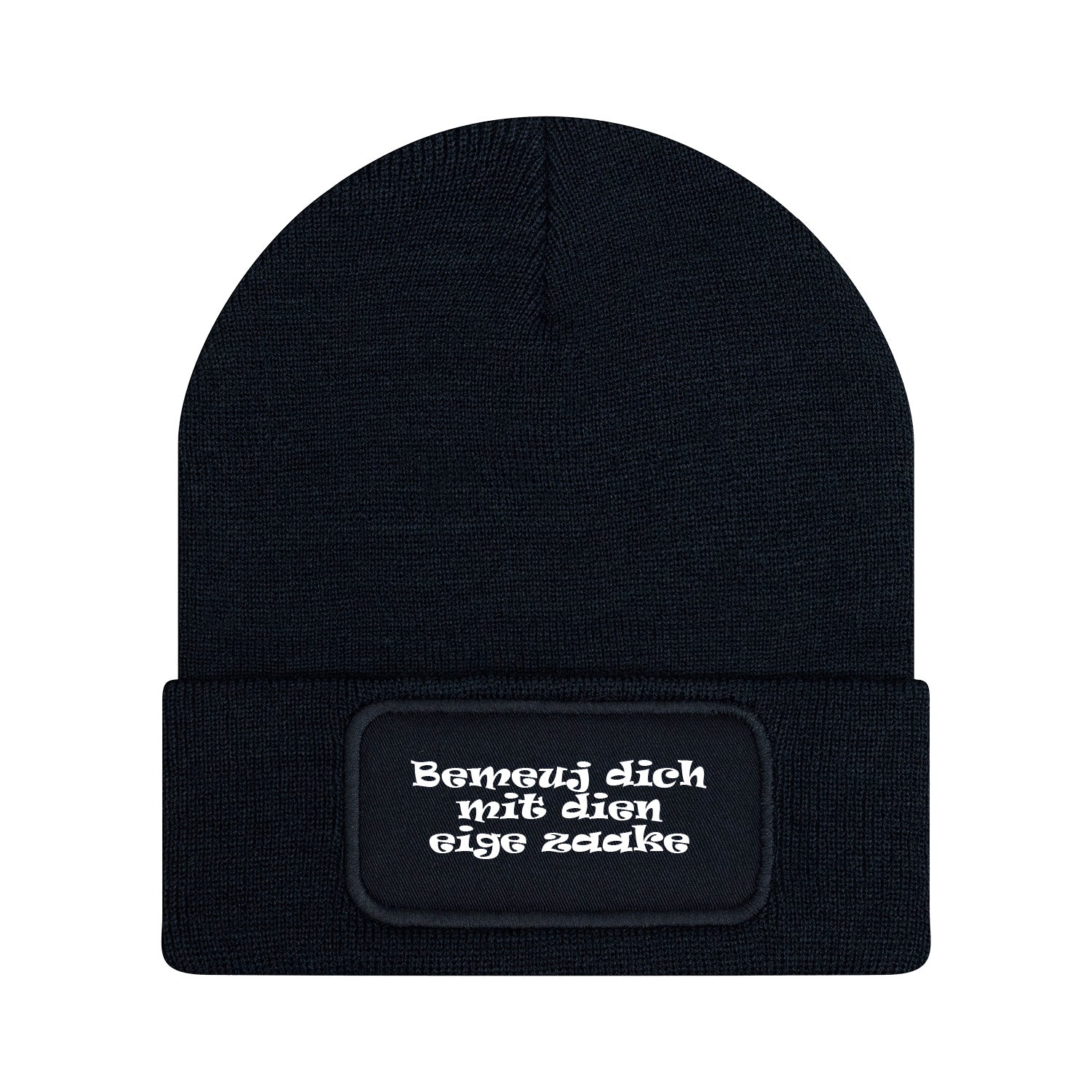 Bemeuj dich mit dien eige zaake Beanie