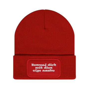 Bemeuj dich mit dien eige zaake Muts