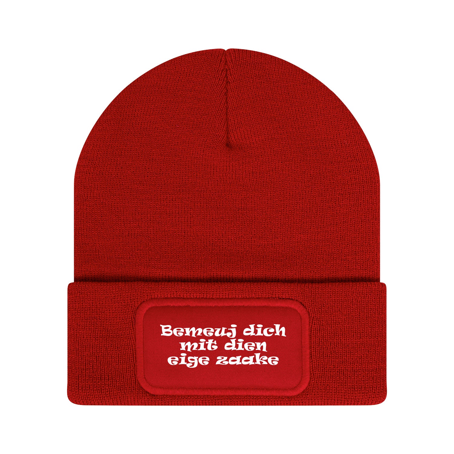 Bemeuj dich mit dien eige zaake Beanie