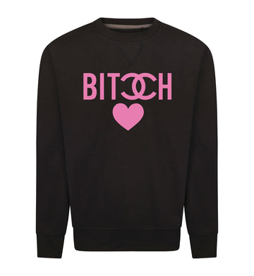 Bitch heart Sweater