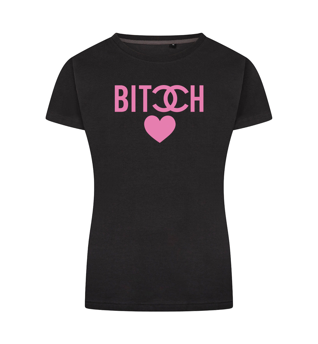 Bitch heart T-Shirt Dames