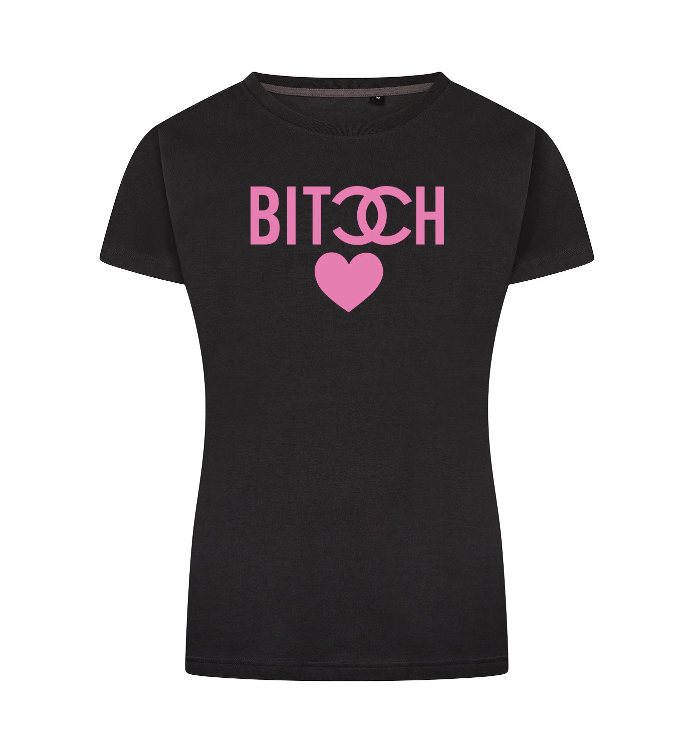Bitch heart T-Shirt Dames
