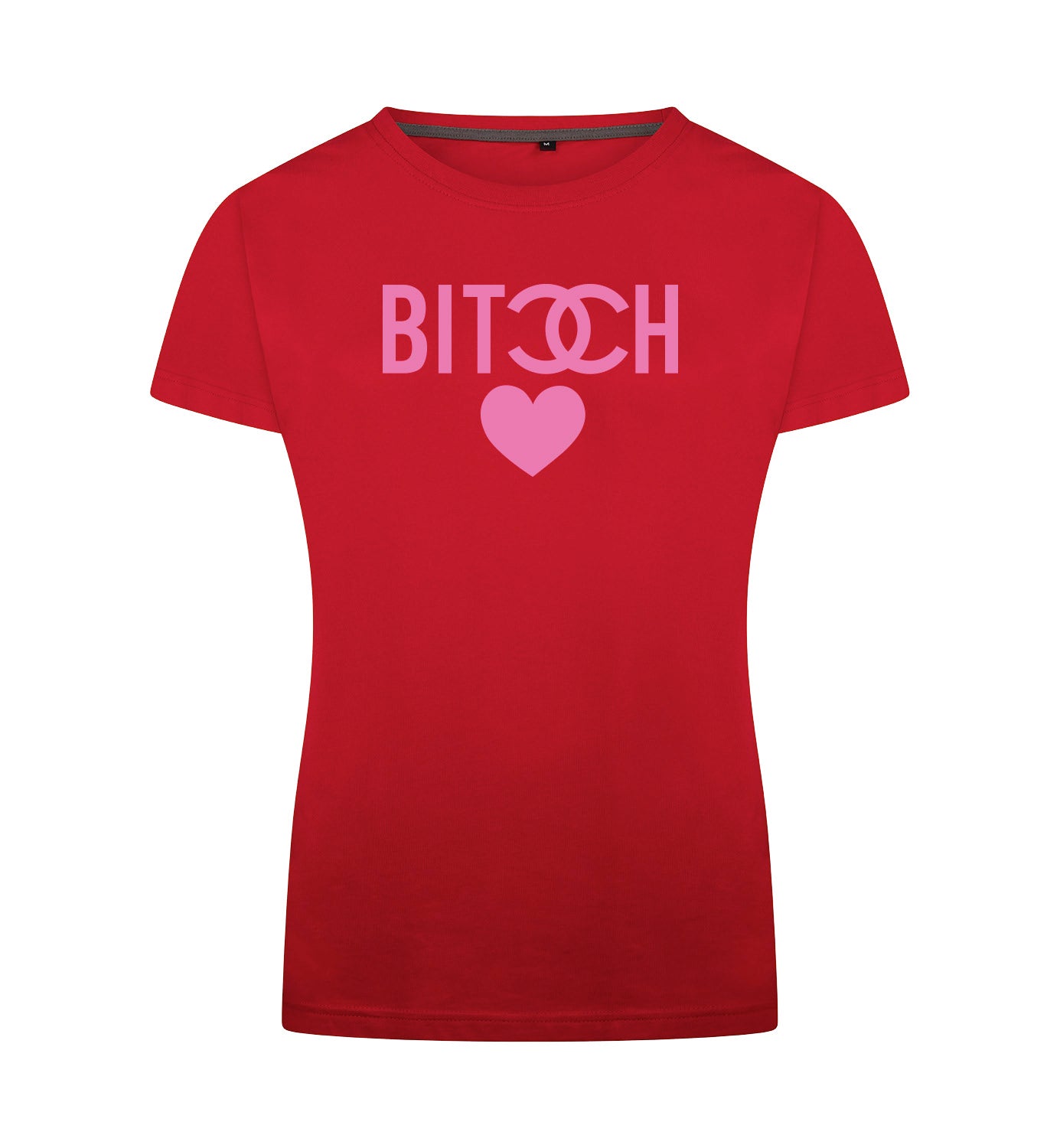 Bitch heart T-Shirt Dames