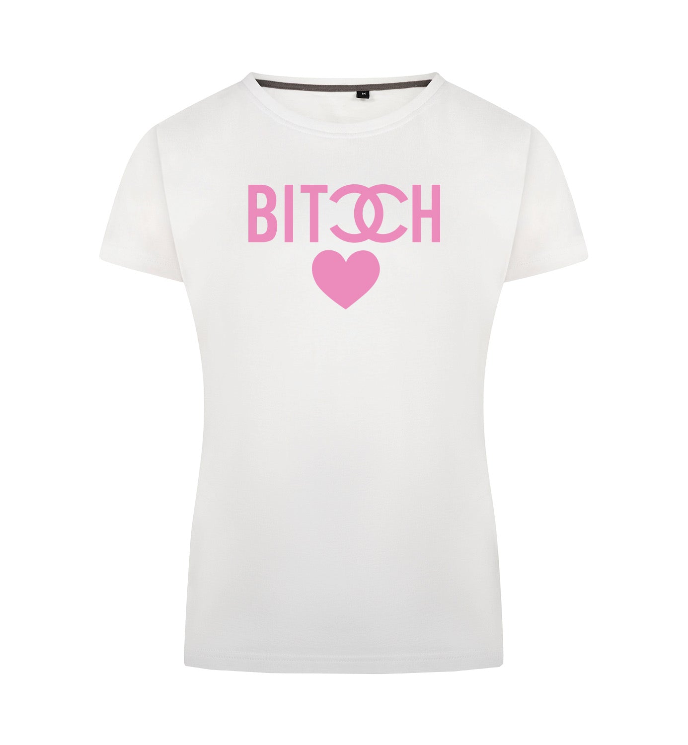 Bitch heart T-Shirt Dames