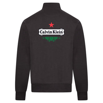 Calvin Klein Sweatvest – antraciet – back