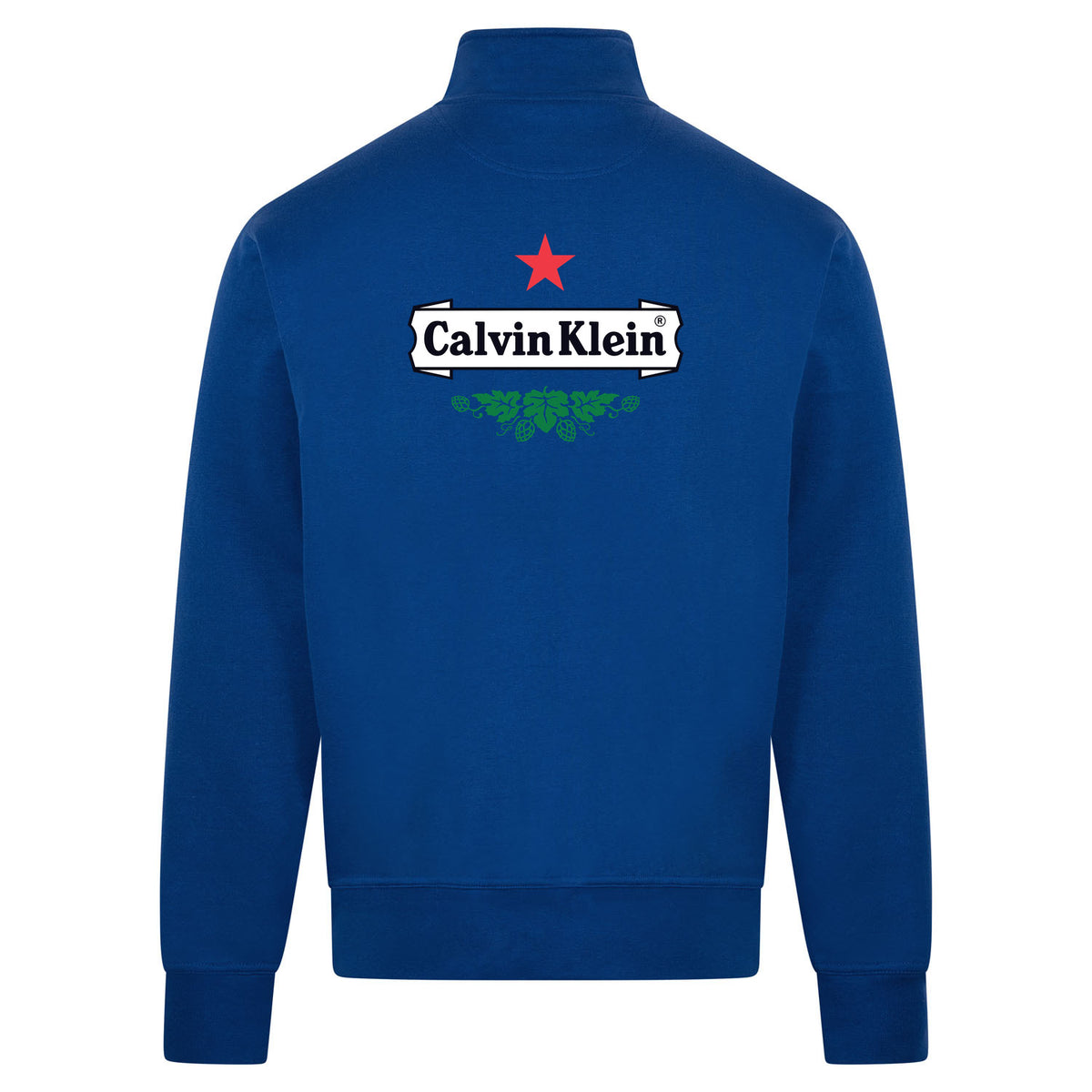 Calvin Klein Sweatvest – blauw – back
