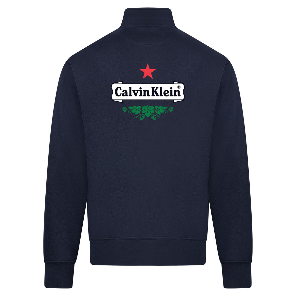 Calvin Klein Sweatvest – navy – back