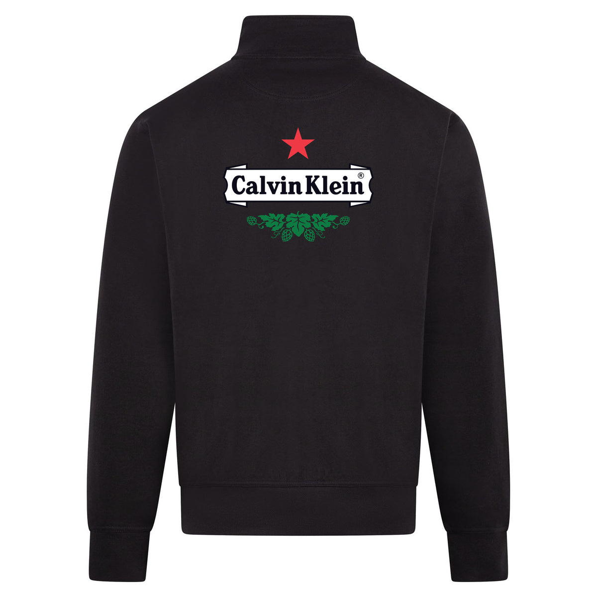 Calvin Klein Sweatvest – zwart – back