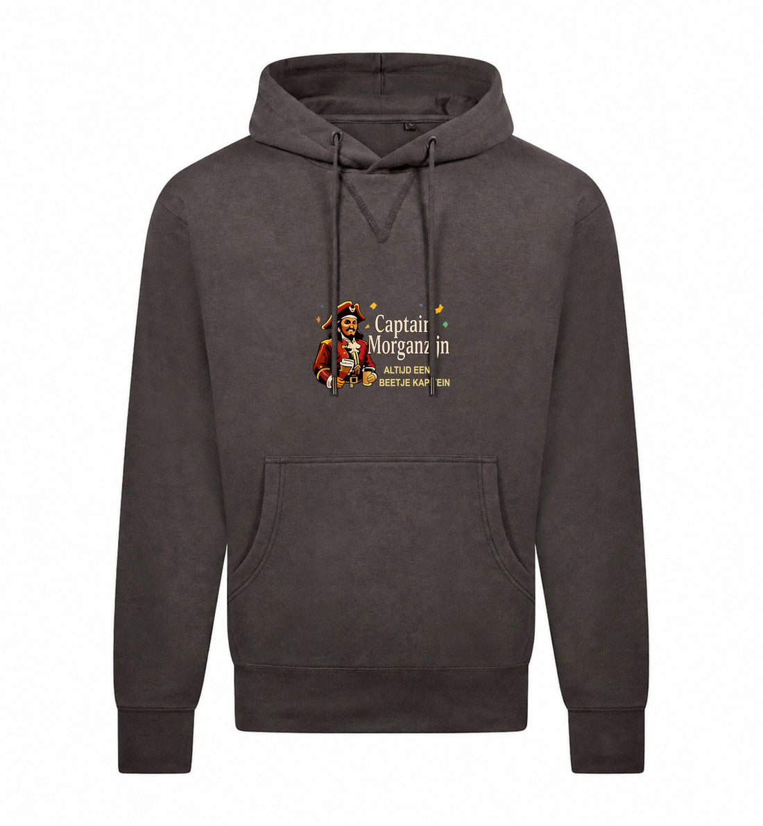 Captain Morganzijn Hoodie – grijs