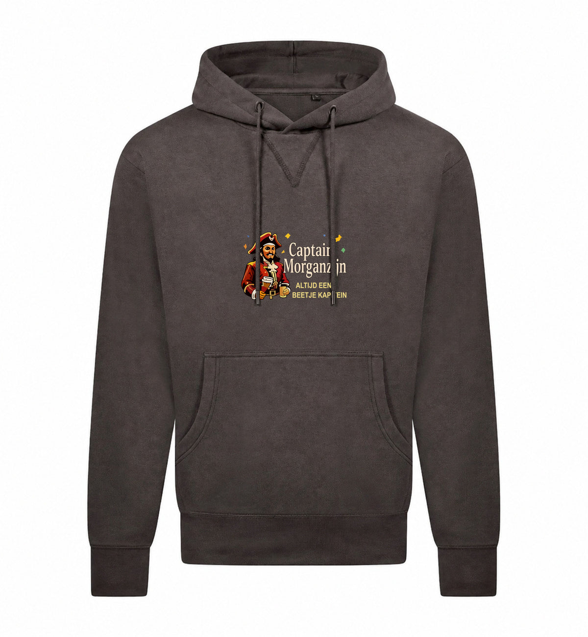 Captain Morganzijn Hoodie – grijs