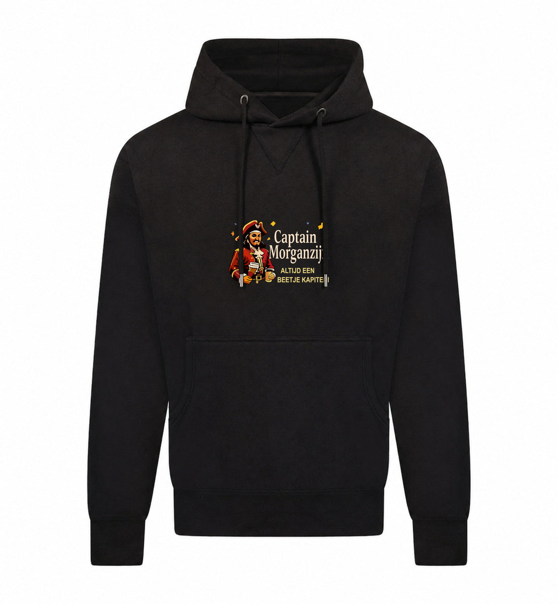 Captain Morganzijn Hoodie – grijs