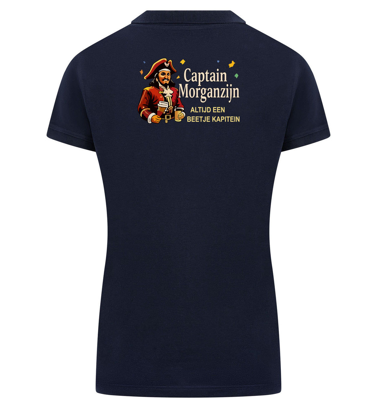Captain Morganzijn Polo dames – navy